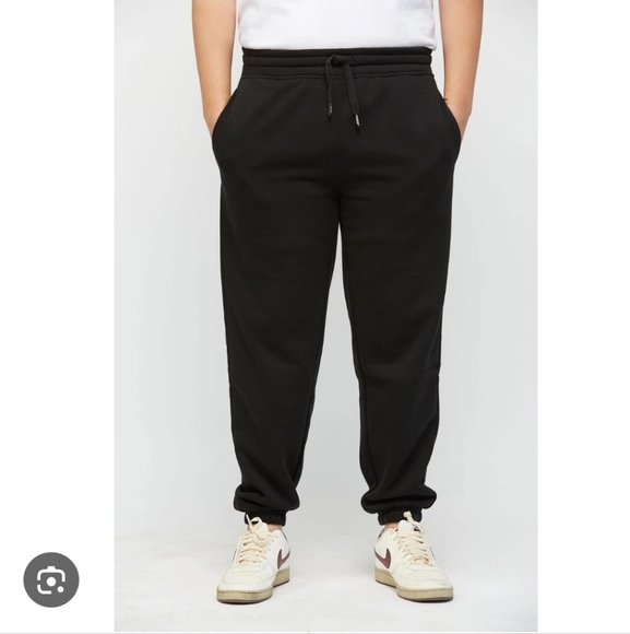 GWM  New Black Jogger Fleece Sweatpants - Picture 1 of 8